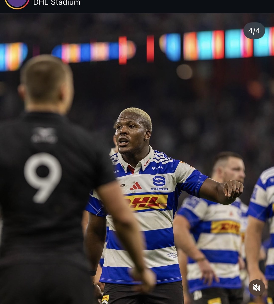7 August 2026, DHL Stadium &mdash; organising the line against the All Blacks.