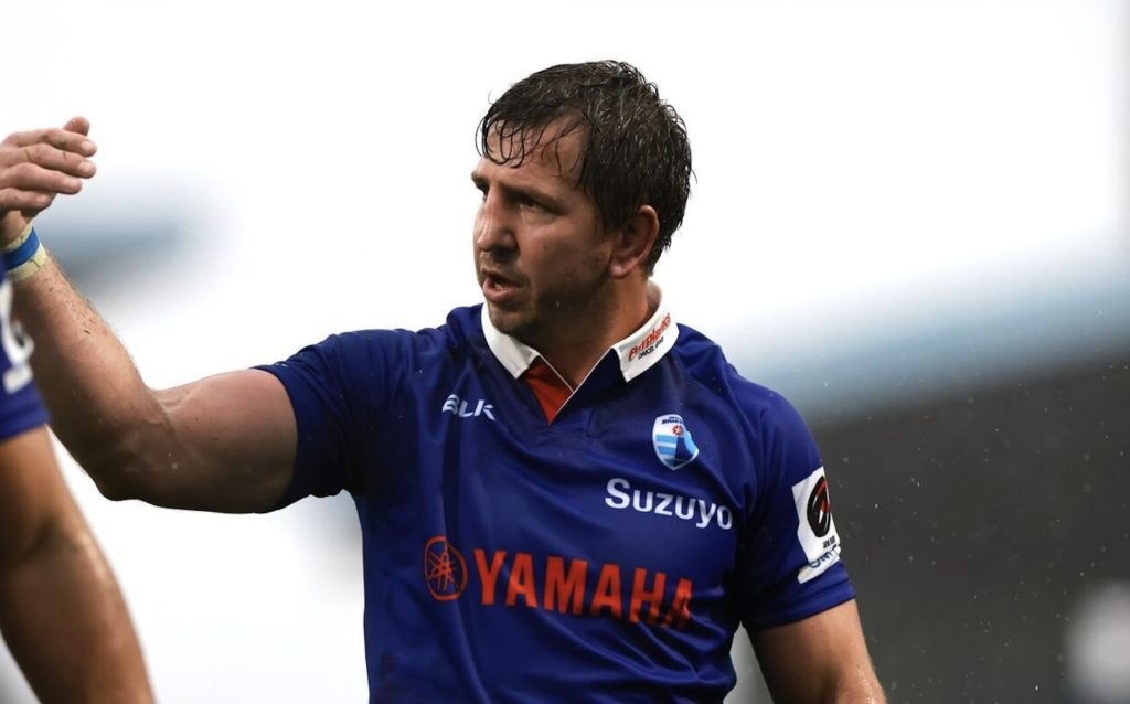 Kwagga Smith in Shizuoka Blue Revs colours